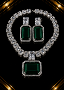 Emerald Royale Necklace Set