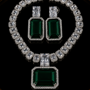Emerald Royale Necklace Set