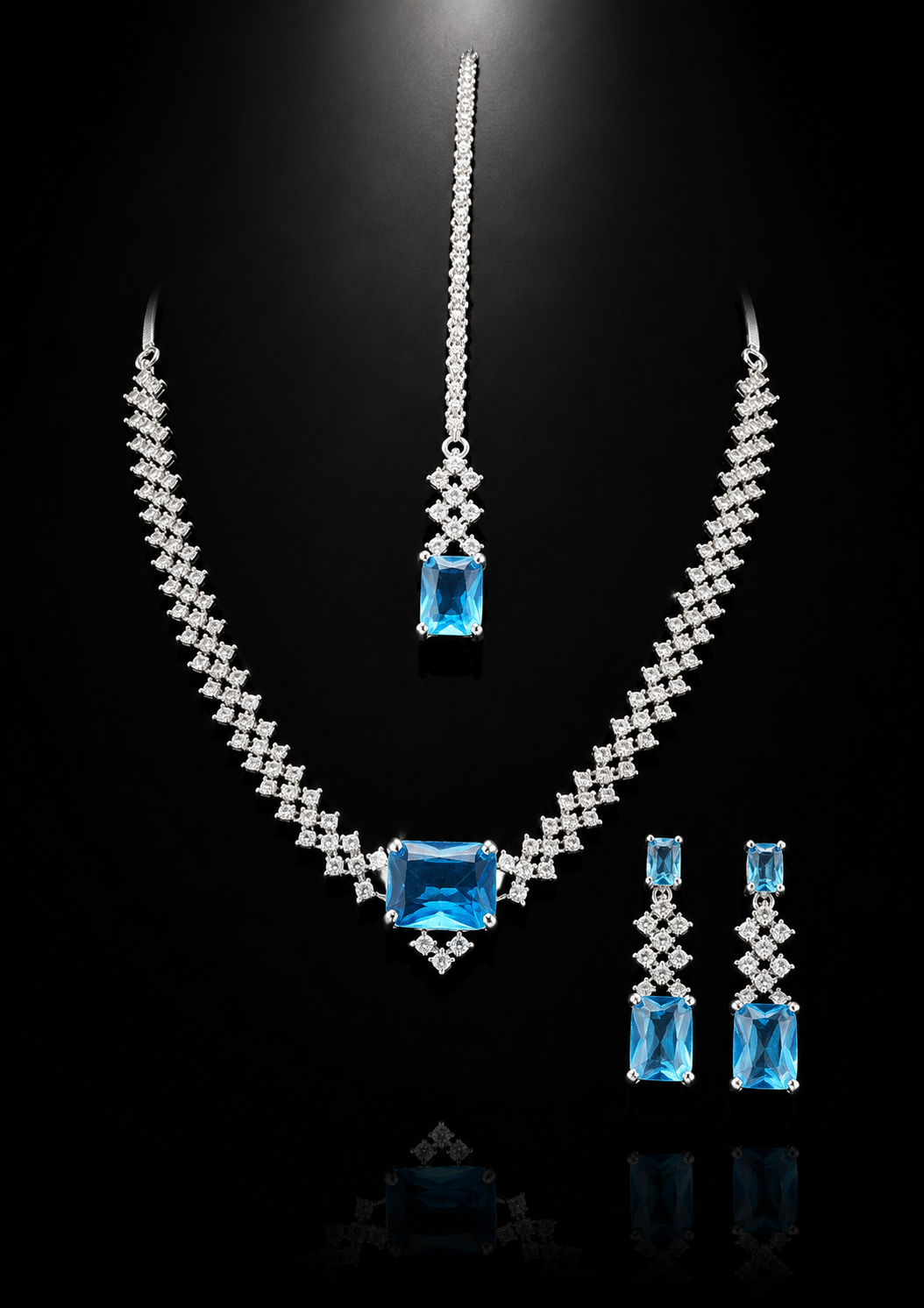 Royal Sapphire Glam Set