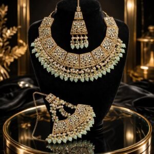 Kundan Gold Plated Bridal Set