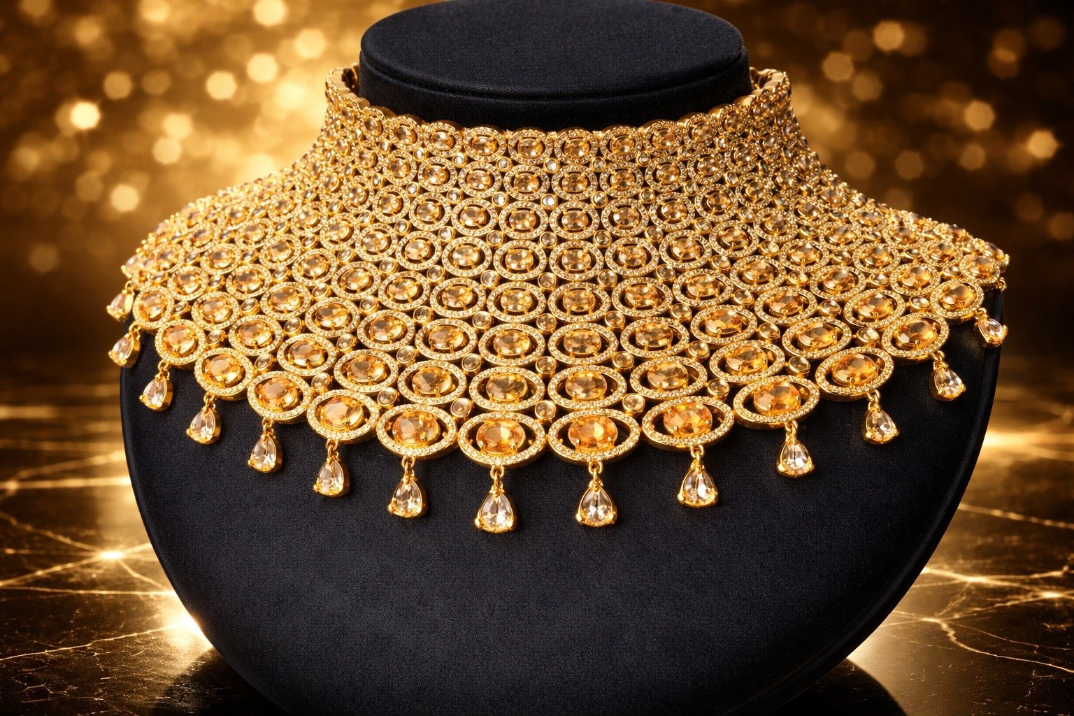 American Diamond Bridal Set - Image 2