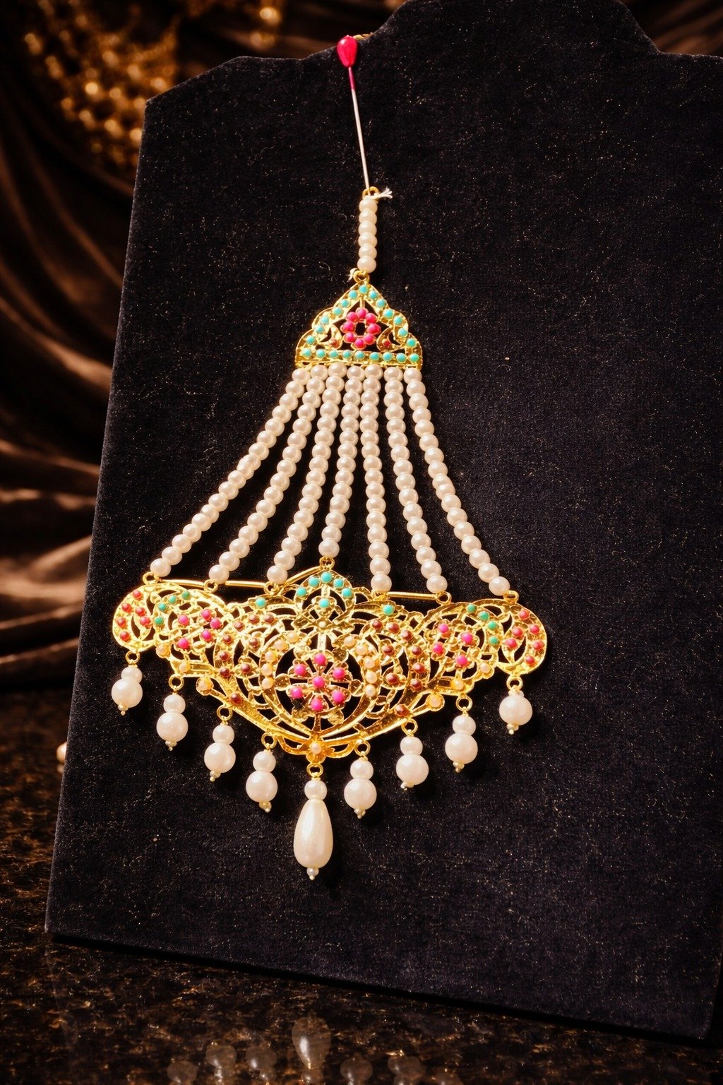 Pure Hyderabadi Traditional Bridal Set - Image 2