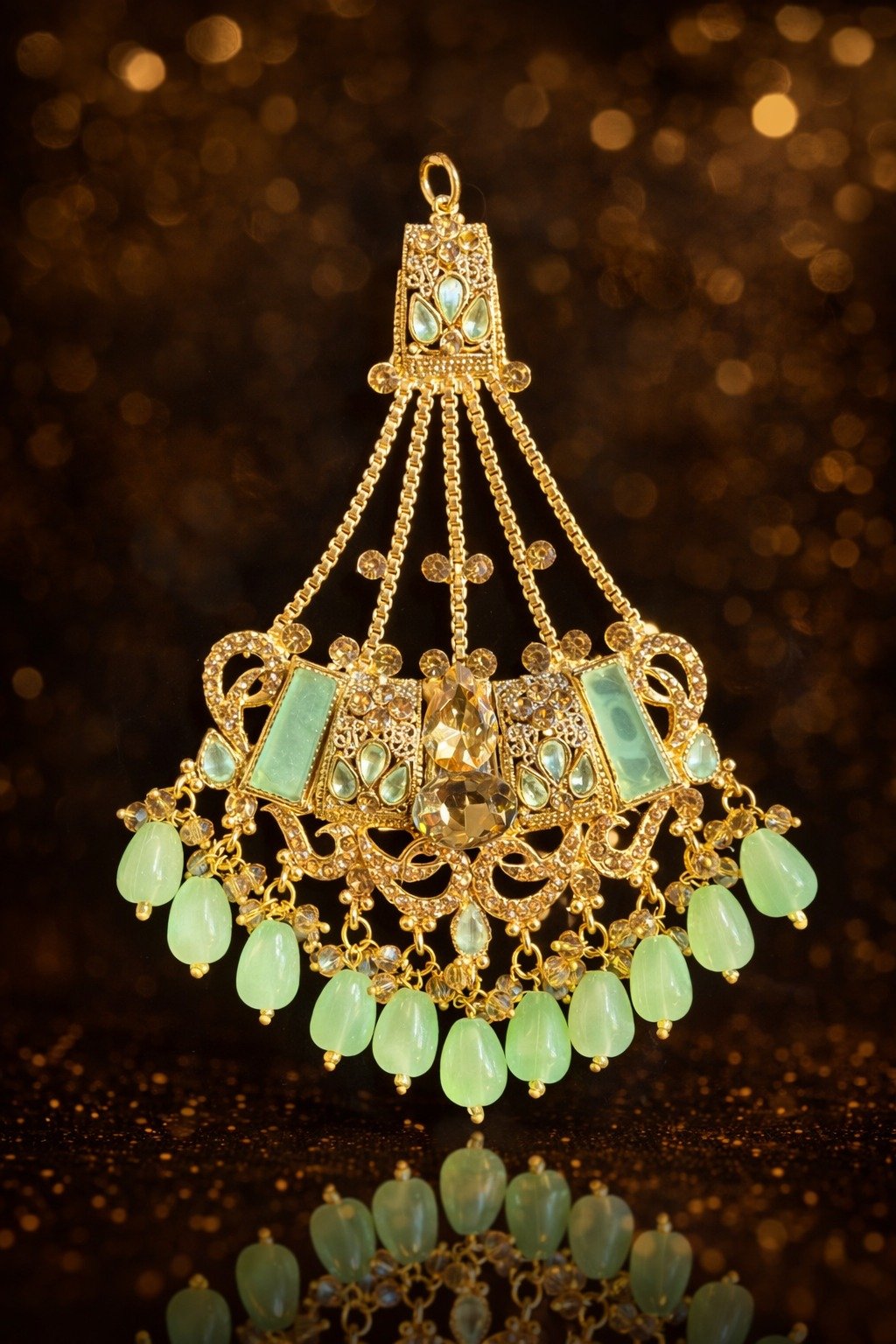Pure Hyderabadi Traditional Bridal Set - Image 6