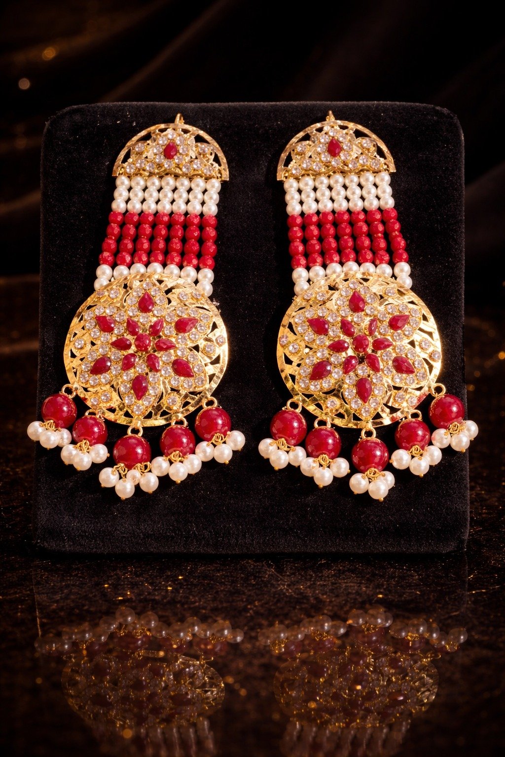 Royal Hyderabadi Jewelry Set for Weddings - Image 2