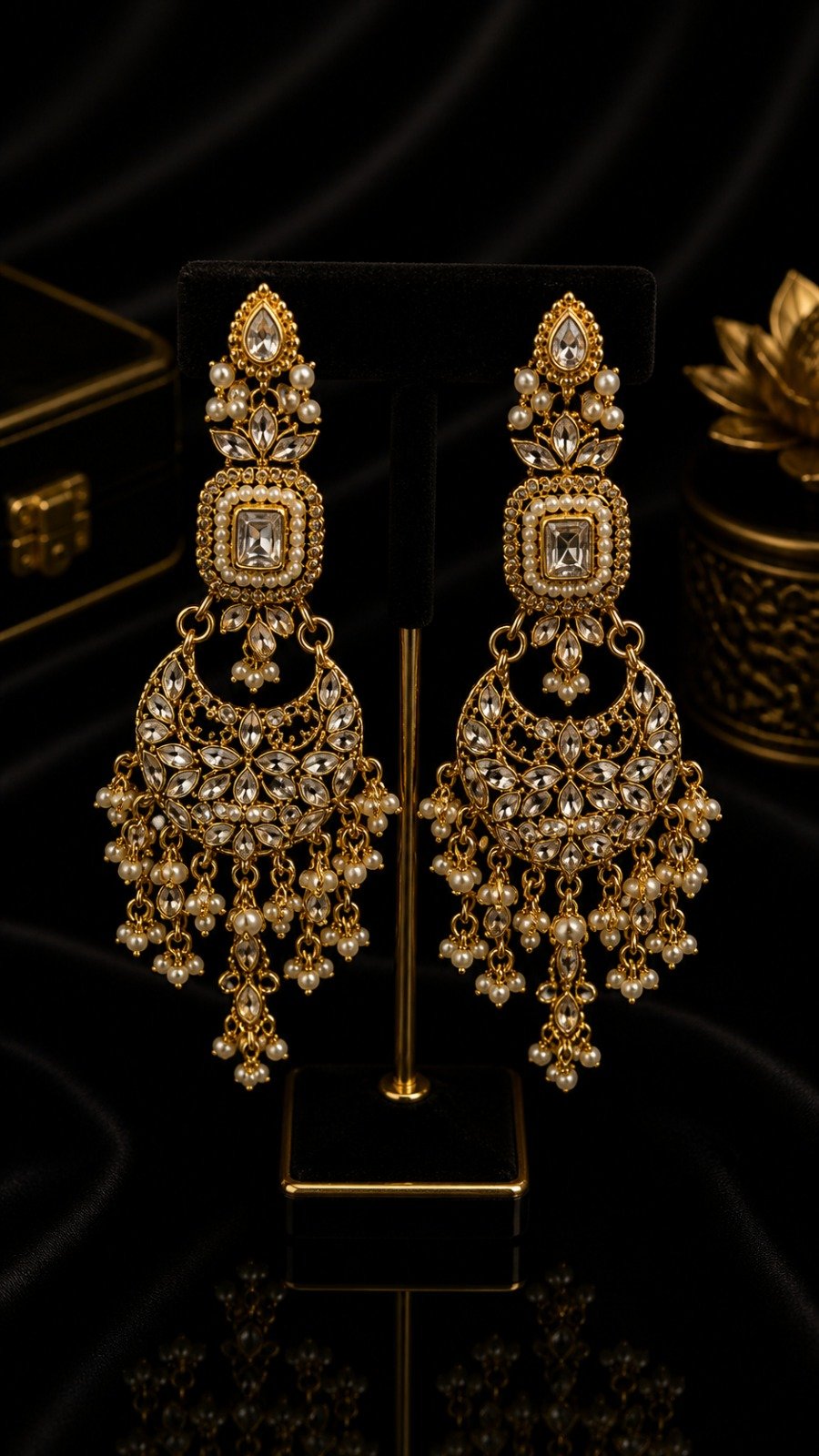 Kundan Long Choker Set - Image 2