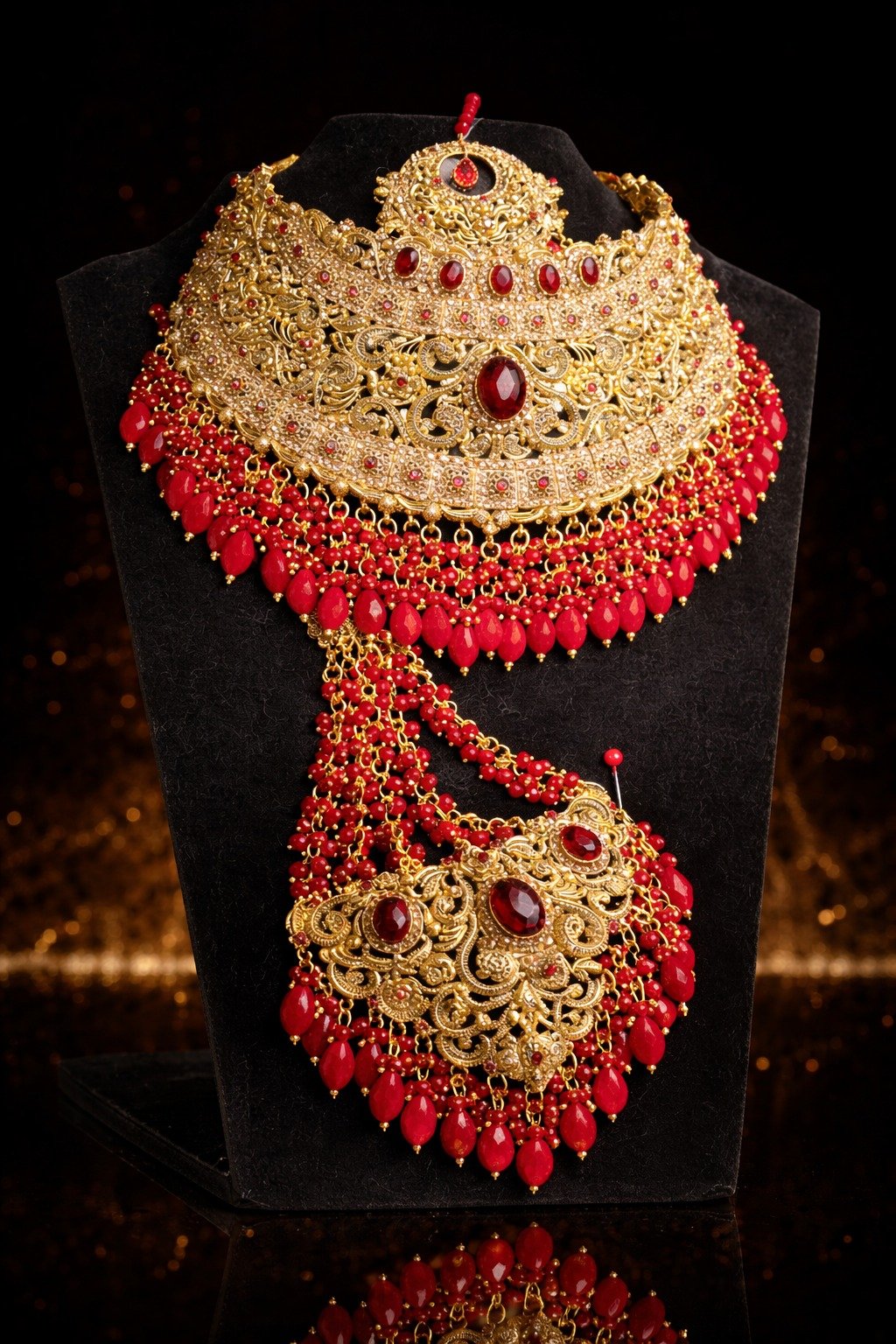 Gold Plated Jewelry Set - Image 2
