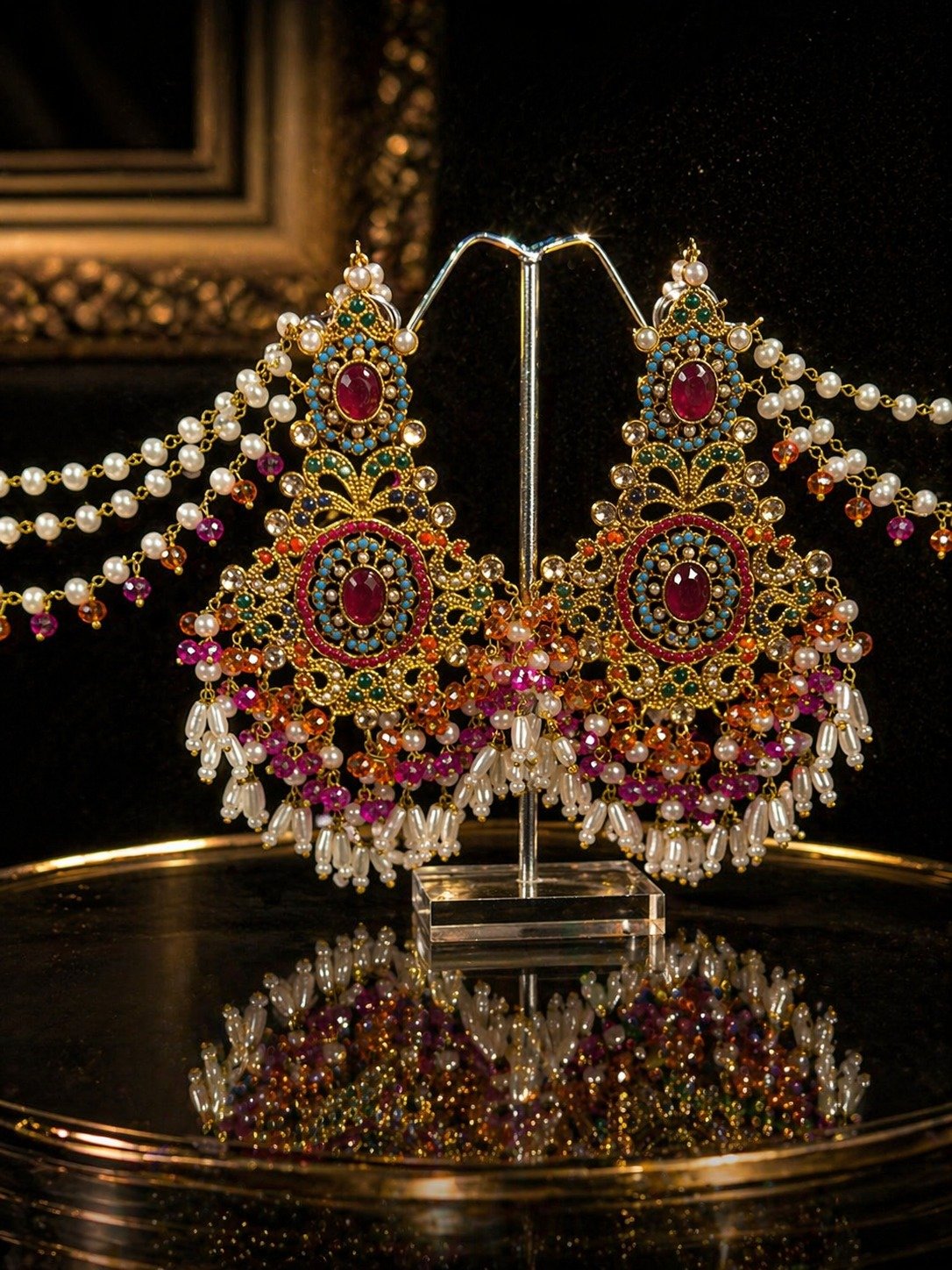 Nauratan Gold Plated Jewelry Set - Image 2
