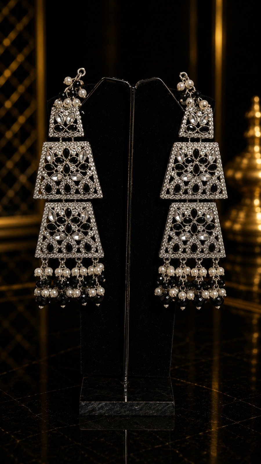 Kundan Gold Plated Bridal Set - Image 2
