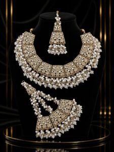 Luxury Kundan Gold Plated Fancy Design