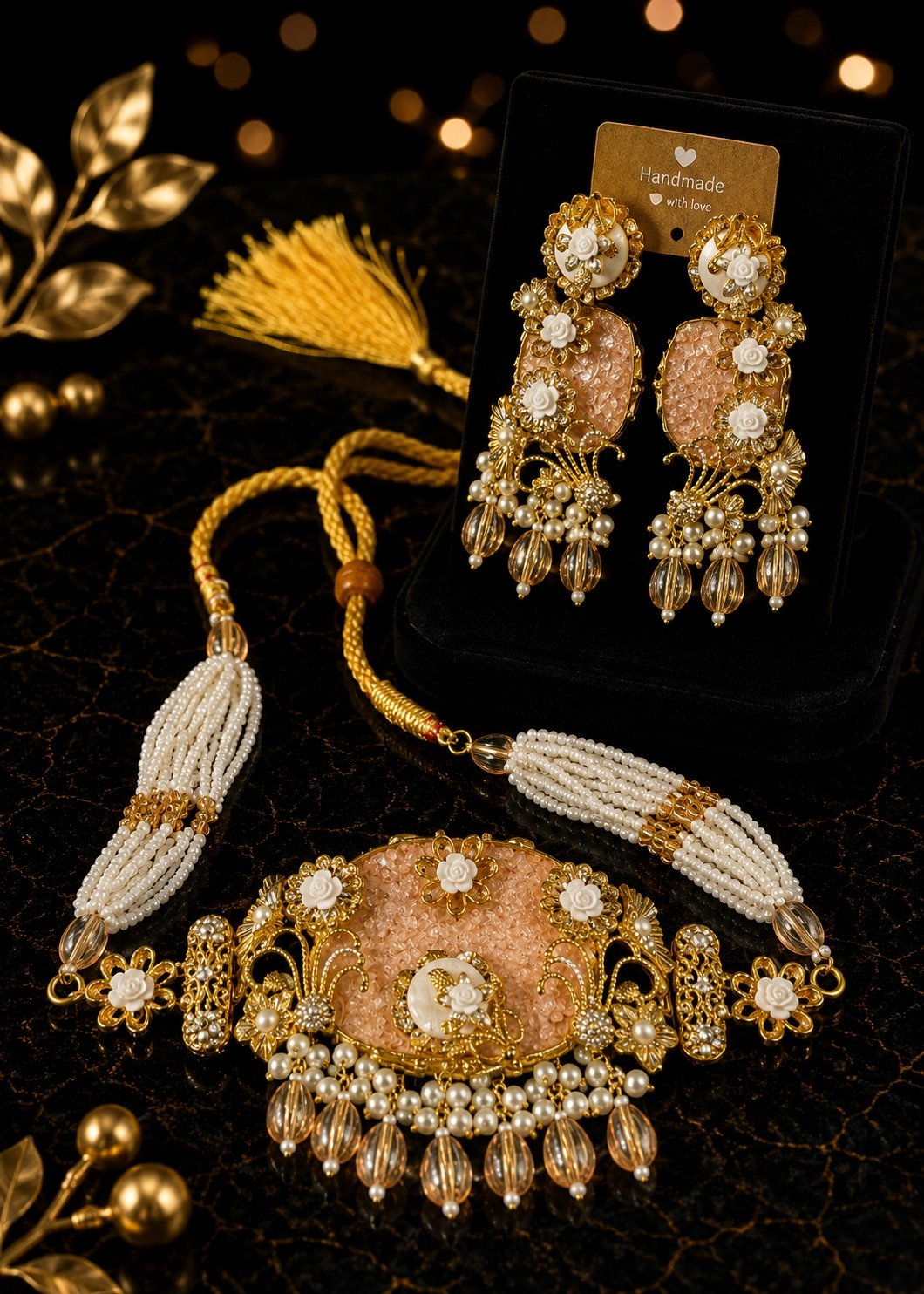 Premium Party Wear Turkish Choker – Elegant Luxury Design