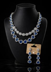 Luxury American Diamond Necklace Set