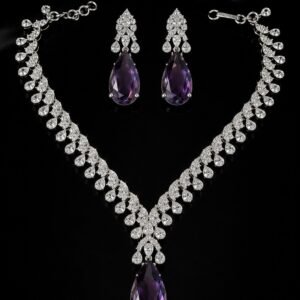 Elegant American Diamond Party Wear Jewelry Set