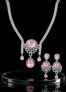 American Diamond Fashion Party Wear Jewelry Set