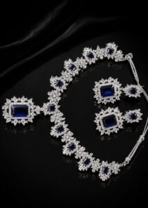 American Diamond Party Wear Necklace for Women