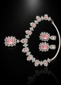 Premium American Diamond Occasion Wear Jewelry Set
