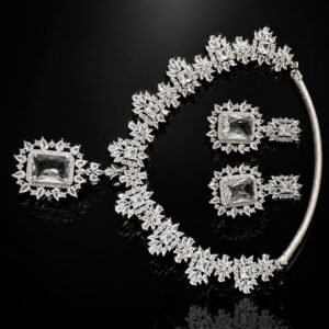 Modern American Diamond Celebration Jewelry Set