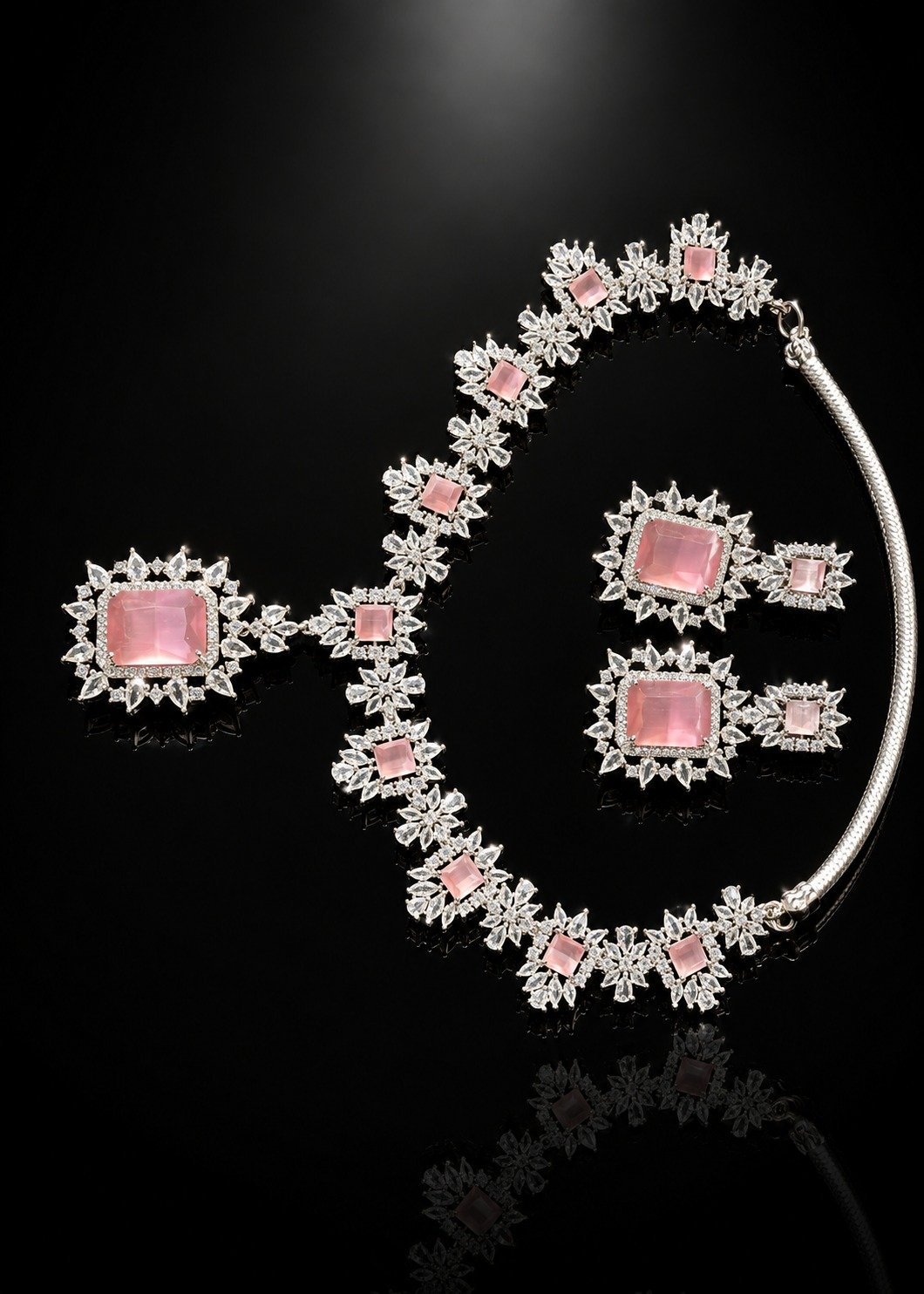 Premium American Diamond Occasion Wear Jewelry Set
