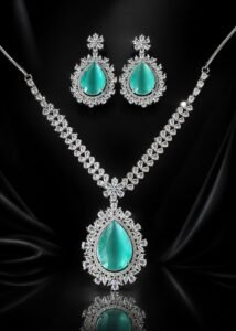 American Diamond Elegant Event Wear Jewelry Set