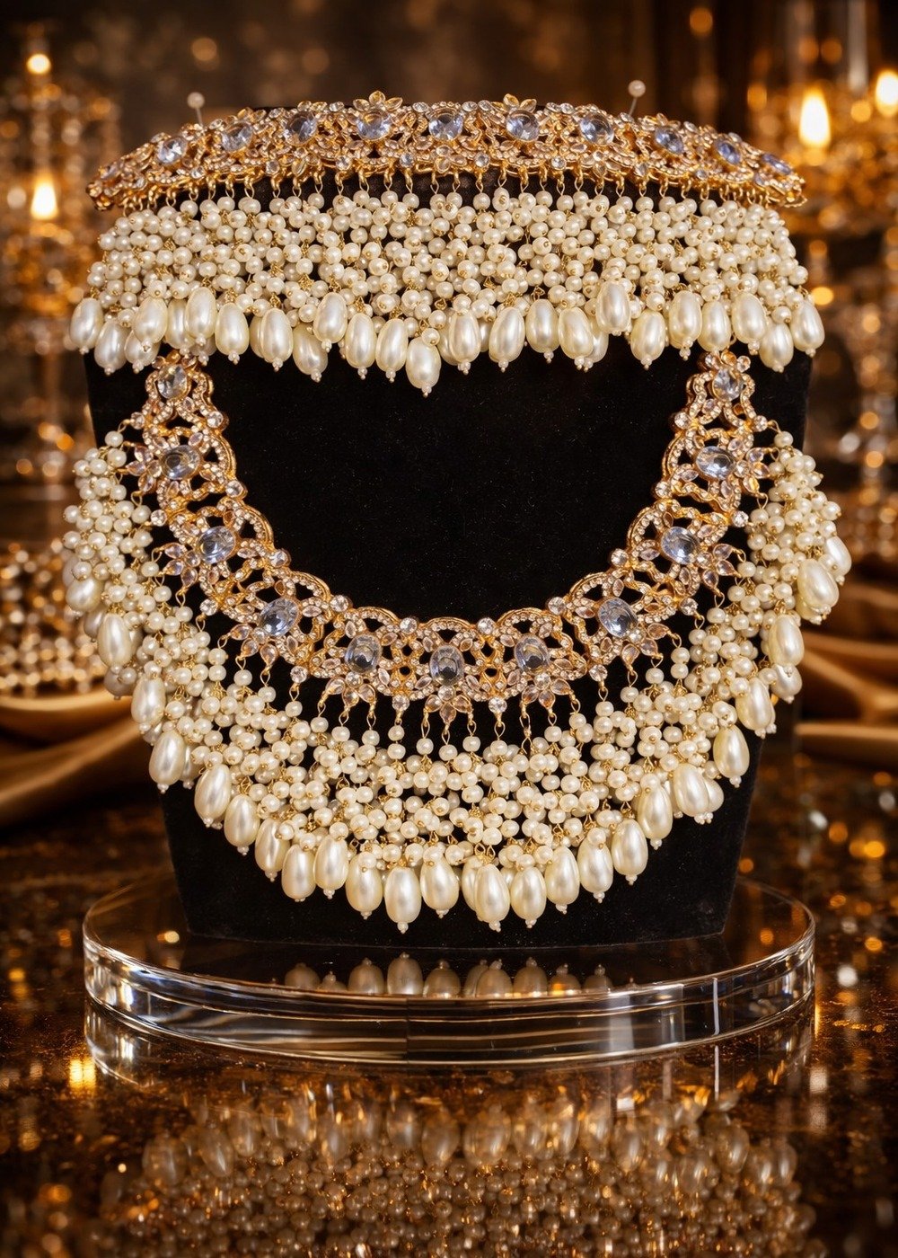 Heavy Bridal Jewelry Set for Wedding & Party Wear