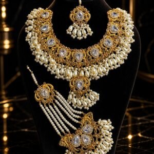 Gold Plated Manjoos Bridal Set