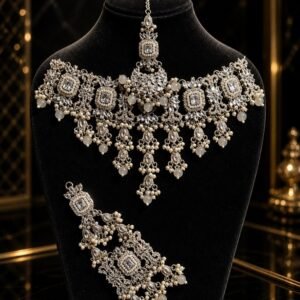 Kundan Long Choker Set