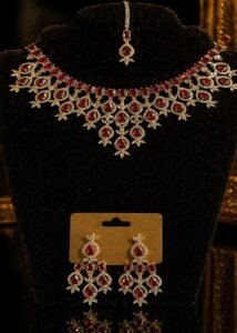 American Diamond Party Wear Set