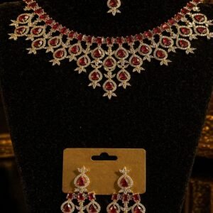 American Diamond Party Wear Set