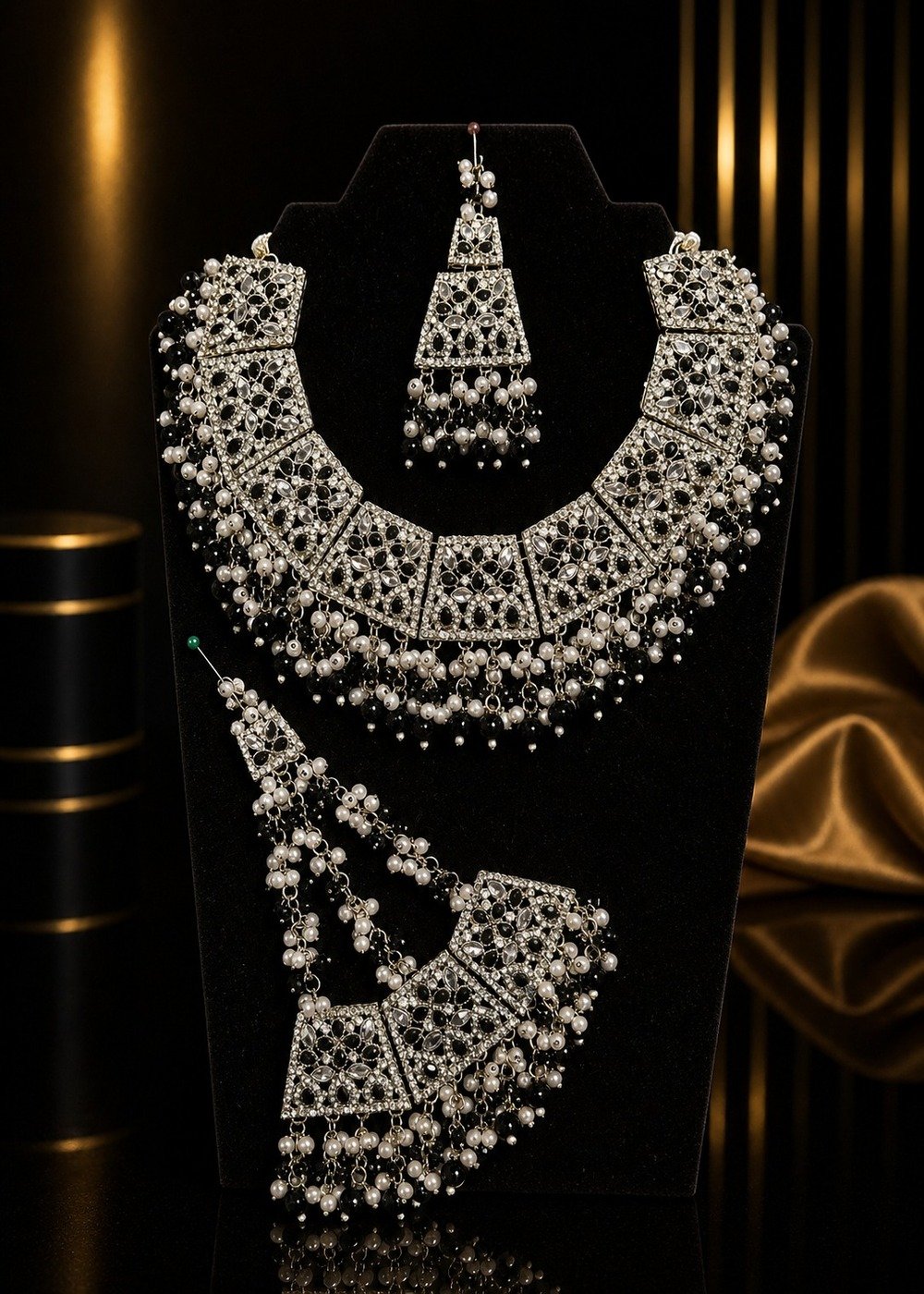 Kundan Gold Plated Bridal Set