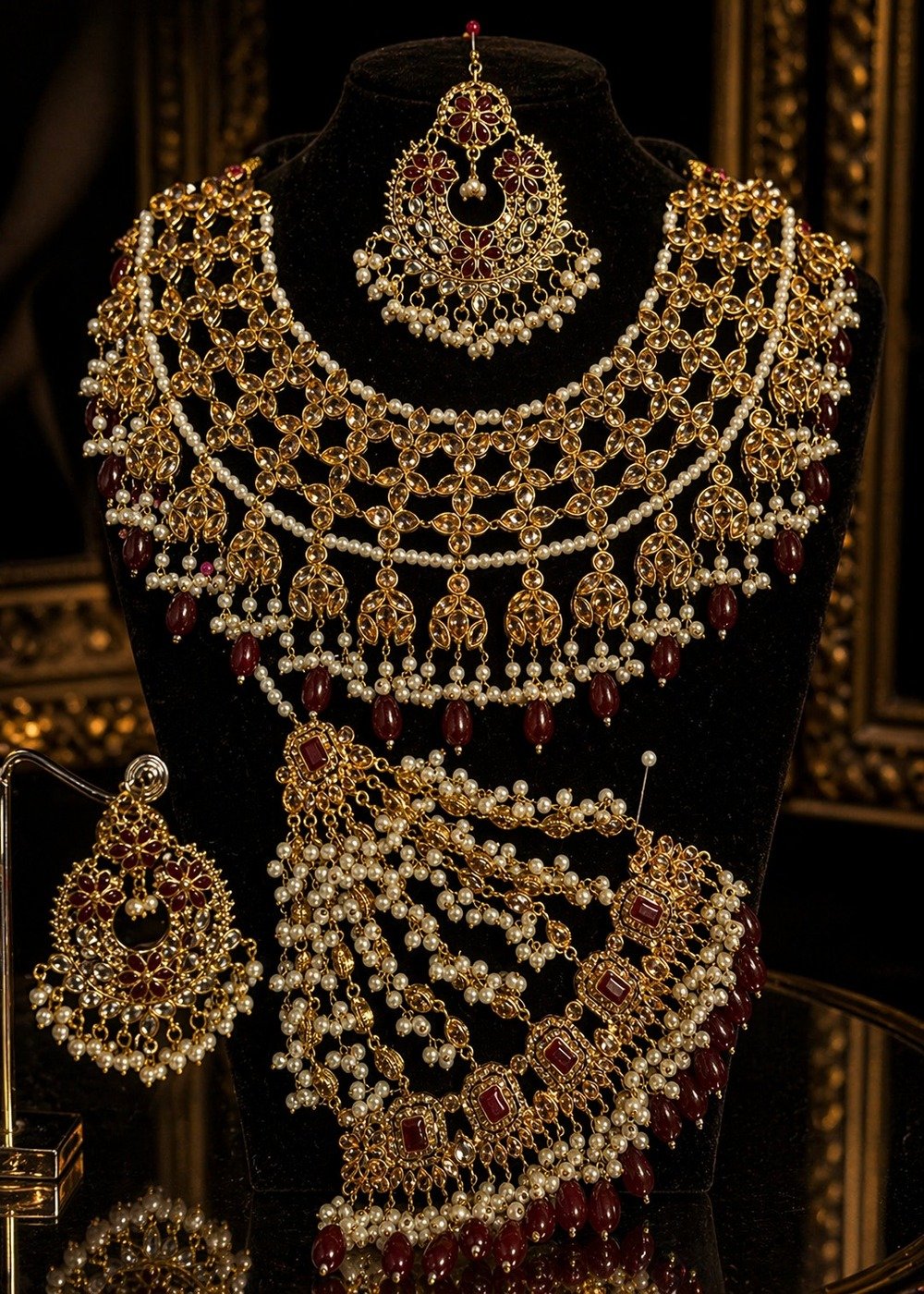 Heavy Gold Plated Bridal Set