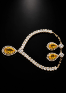 American Diamond Party Wear Jewelry Set for Women