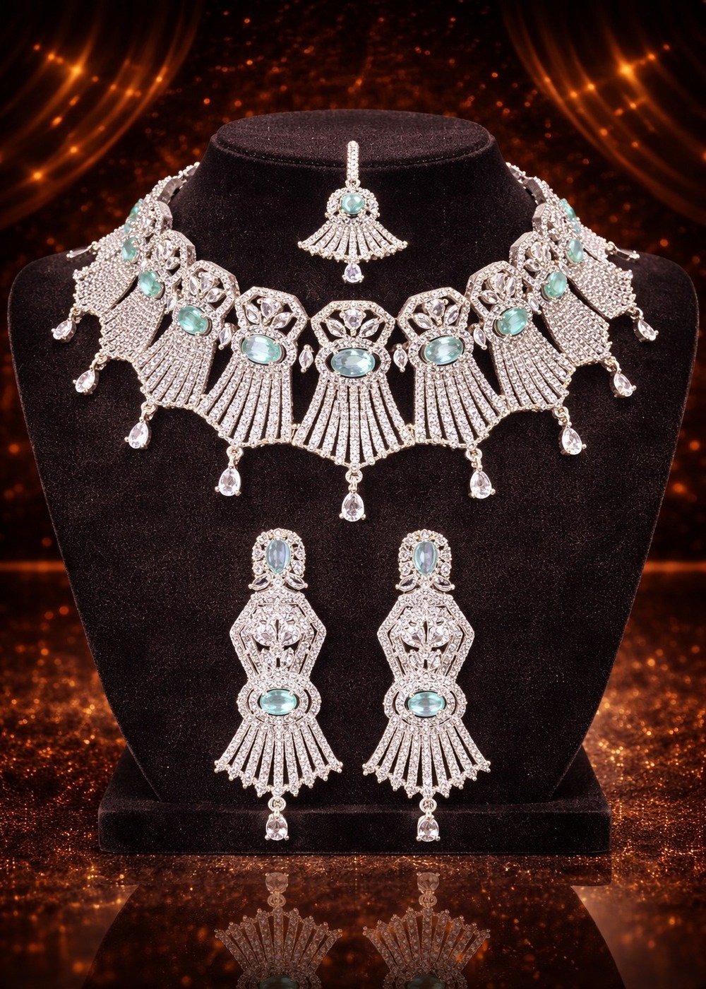 American Diamond Jewelry Set