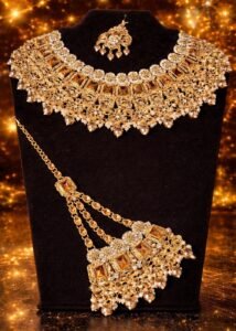 Pure Hyderabadi Kundan Bridal Set