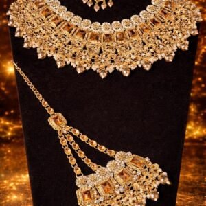 Pure Hyderabadi Kundan Bridal Set