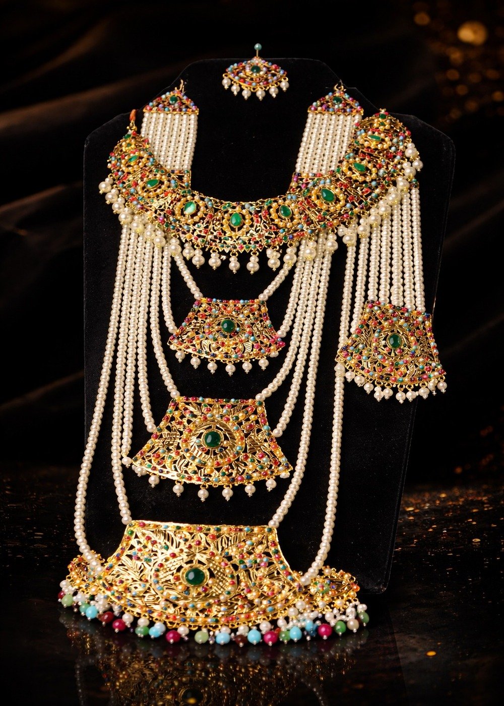 Heavy Pure Hyderabadi Wedding Set