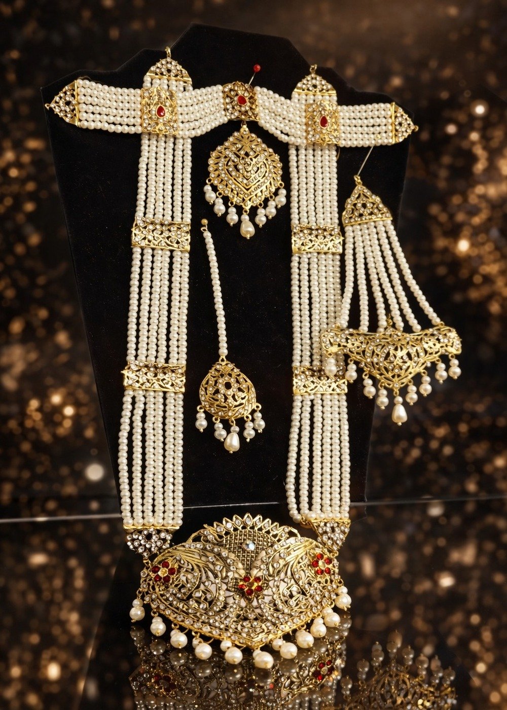 Luxury Pure Hyderabadi Bridal Set
